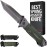 Spring Assisted Heavy Duty Pocket Knife for Men - 3.5 Tanto Sharp Blade - Folding Tactical Self Defense Japanese Knives with Portable Clip - for Hunting Camping Military Survival Work EDC 6688