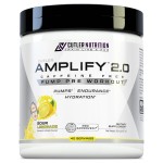 Cutler Nutrition Amplify Pump Pre Workout Caffeine Free Nitric Oxide Booster containing Arginine and Citrulline Pre-Workout for Maximum Pumps Sour Lemonade Flavor