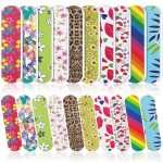 Sumind 100 Pack Nail Files Double Sided Emery Boards Manicure Tools (2.36 x 0.59 x 0.16 Inch)