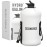 Hydro Gallon - 1 Gallon Water Bottle Jug with Insulated Sleeve and Straw Lid, Handle, Motivational Time Marker, Pocket, Shoulder Strap. Leakproof BPA free Large Big Bottle. 128oz (White)