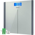 Etekcity Scale for Body Weight, Bathroom Digital Electric Scale for People, Measures Weight up to 400 lbs, Silver