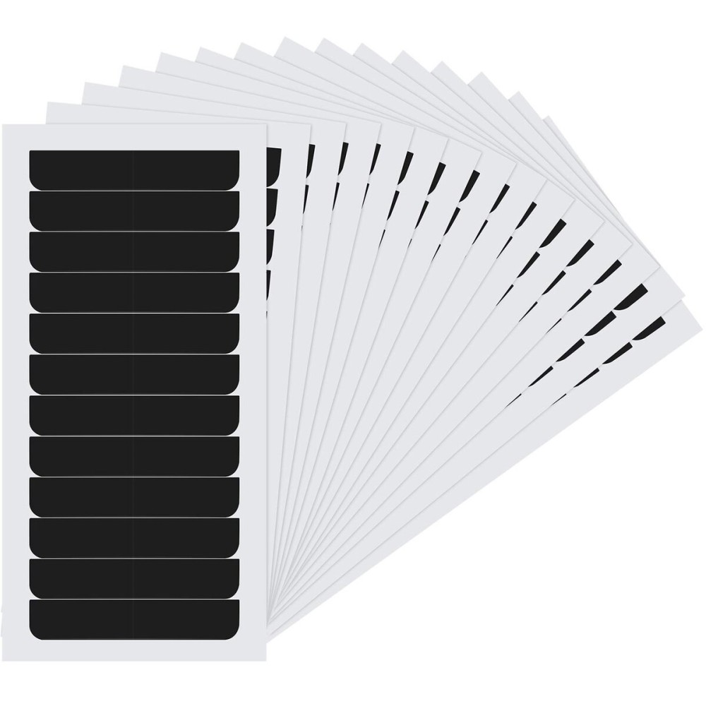 Blulu 360 Pcs Black Hair Extension Tape Tabs Bulk Double Sided Strong Adhesive Hair Tape in Extension Replacement Wig Strip Waterproof Beauty Tool for Lace Wigs Toupee Hairpiece Supplies