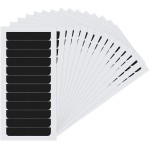Blulu 360 Pcs Black Hair Extension Tape Tabs Bulk Double Sided Strong Adhesive Hair Tape in Extension Replacement Wig Strip Waterproof Beauty Tool for Lace Wigs Toupee Hairpiece Supplies