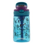 Contigo AUTOSPOUT Camping Hydration Water Bottles, 14oz (Pack of 1), Unicorn