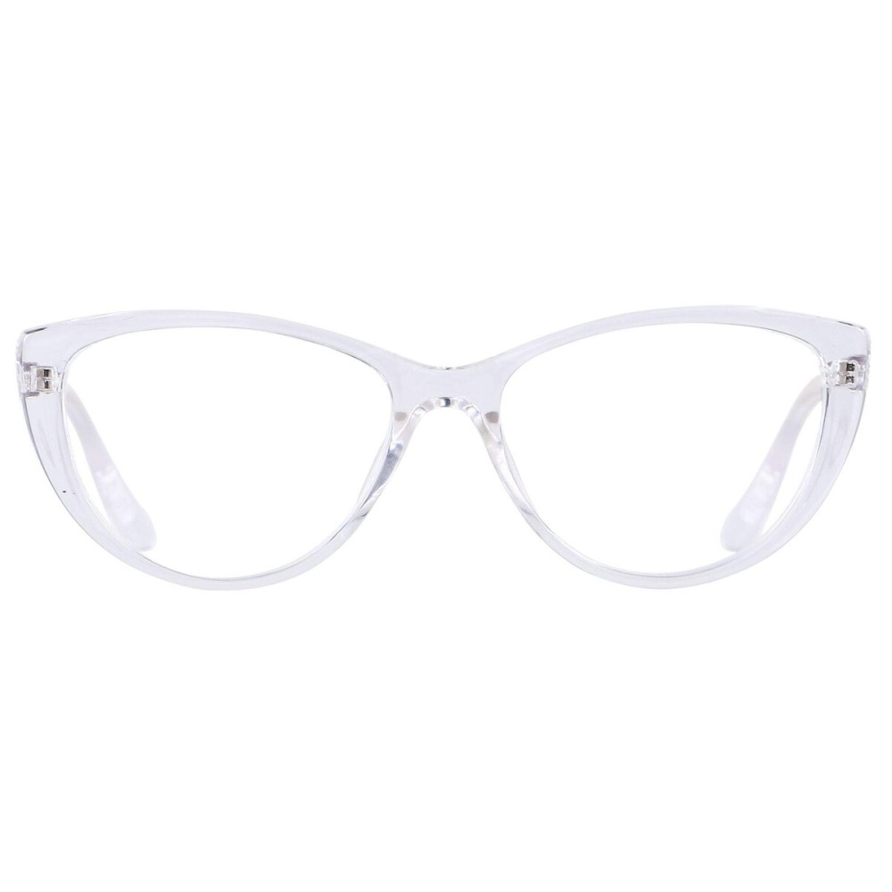 ANDWOOD Blue Light Blocking Glasses Women Bluelight Blocker Computer Cateye Clear Cat Eye Eyeglasses Frame Crystal