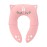 Hippypotamus Travel Potty Seat for Toddler - Folding Potty Training Seat - Portable Toilet Seat Cover for Baby & Kids (PINK Unicorn)