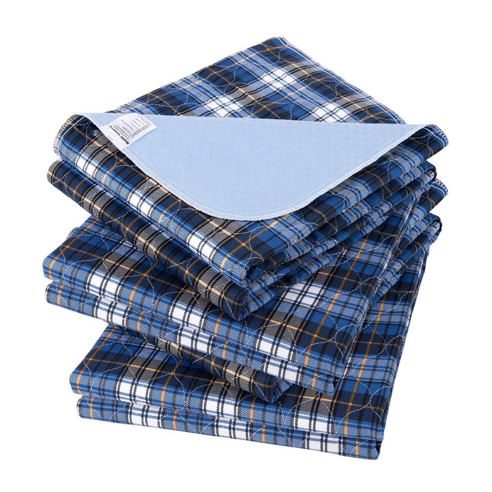 Non-Slip Bed Pads for Incontinence Washable (18 x 24|3 Pack),Waterproof Bed Pads, Kids Washable Incontinence Bed Pads for Kids Adults,Dog,Kids