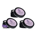 Premium Hemp Extract Daily Earthly Body Intensive Cream - Topical Muscle, Knees, Joints, Back, Neck and Shoulder Rub - Organic Ingredients - 1.7 Ounces (Lavender, Pack of 3)