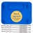 BUSY BABY Silicone Mat - New and Improved Suction Cups, 4 Straps to Secure Baby Essentials, Self Feeding, Baby Led Weaning, Travel Sleeve Included (Blue)