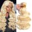 613 Bundles Human Hair 1214 16 300 12A Grade 613 Blonde Body Wave Human Hair 3 Bundles 100% Unprocessed Virgin Brazilian Human Hair Weave Bundles