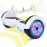 FLYING-ANT Hoverboard, 6.5 Inch Self Balancing Hoverboards with Bluetooth and Flashing LED Lights, Hover Board for Kids Teenagers