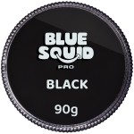 Blue Squid PRO Face Paint - Professional Water Based Single Cake Facepaint & Body Paints - SFX Makeup, Kids Adults Face Painting for Costume, Halloween, Cosplay - Classic Black 90g / 3oz