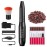 Nail Drill Kit Electric Nail File Portable Nail Drill Machine Professional Manicure Pedicure Set Polishing Shape Tools for Acrylic Gel Nails with Nail Drill Bits,Sanding Bands and Brush(Black)