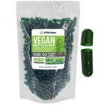 XPRS Nutra Size 00 Empty Capsules - 500 Count Empty Vegan Capsules - Vegetarian Empty Pills - DIY Vegetable Capsule Filling- Veggie Pill Caps (Forest Green)