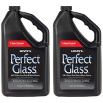 HOPE\'S Perfect Glass Cleaner Spray Refill, Streak-Free, Ammonia-Free Window, Mirror, Screen, Tinted Glass, and Shower Door Cleaner, Indoor and Outdoor Glass Surfaces, 67.6 Ounce, Pack of 2