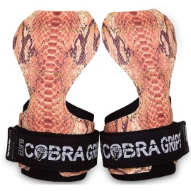 Cobra Grips PRO Weight Lifting Gloves Heavy Duty Straps Alternative Power Lifting Hooks Best for Deadlifts Adjustable Neoprene Padded Wrist Wraps Support Bodybuilding (PRO G5 Model)