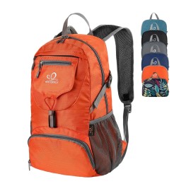 WATERFLY Small Lightweight Packable Backpack: 20l Ultra Light Foldable Travel Hiking Camping Daypack Day Pack for Man Woman