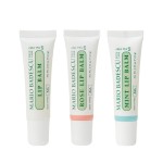 Mario Badescu Lip Balm for Dry Cracked Lips, Trio Pack Includes Mint, Rose, and Original Moisturizer, Ultra-Nourishing Care for Soft, Smooth and Supple Feel, 3 Count