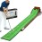Loowoko Indoor Putting Green with Ball Return, Golf Practice Training Equipment Putting Mat for Home Office, 2025