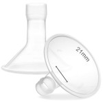Nenesupply 21mm Flange Breastshield Compatible with Lansinoh Pump Parts and Breastpumps. Replacement to Lansinoh Flange 21mm Breastshield. Work with SignaturePro SmartPump Manual