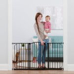 Regalo 58-Inch Easy Step Extra Tall Arched Dcor Walk Thru Baby Gate, Award Winning Brand, Includes 4-Inch Extension Kit, 4 Pack Pressure Mount Kit and 4 Pack Wall Mount Kit, Bronze