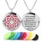 Aromatherapy Essential Oil Diffuser Necklace Stainless Steel lnspirational Locket PendantSunflower