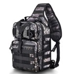 HAOMUK Tactical Sling Bag Pack Military Rover Shoulder Sling Backpack EDC Molle Assault Range Bag