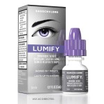 LUMIFY Eye Drops for Red Eyes, Redness Reliever for Brighter Looking Eyes, Works in 1 Minute & Lasts Up to 8 Hours, Eye Drops, 0.17 Fl Oz (5 mL)