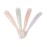 BEABA First Stage Baby Feeding Spoon Set, The Original Soft Tip Silicone Spoons for Babies, Gum Friendly BPA Lead Phthalate and Plastic Free, Great Gift Set (4 Pack), Rose