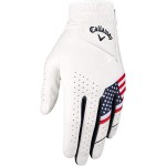 Callaway Golf Men\'s Weather Spann Golf Glove (USA, Single, Large, Prior Gen Model , Standard, Worn on Left Hand)