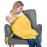 San Francisco Baby Nursing Cover, Breathable 360 Nursing Cover Up, Privacy Breastfeeding Blanket - Luxury Yellow