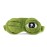 Shinywear Cute Rabbit Sleeping Eye Mask Plush Blindfold Travel Sleep Masks Super Soft Funny Eye Cover for Kids Girls and Adult (Green Frog)