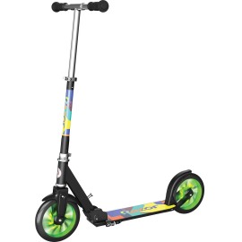 Razor A5 Lux Kick Scooter for Kids Ages 8+ - 8 Urethane Wheels, Anodized Finish Featuring Bold Colors and Graphics, For Riders up to 220 lbs