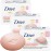 Dove Soap, Pink Beauty Bar 3-Pack (12 Soap Bars) - 3-in-1 Moisturizing Face, Body & Hand Soap, 3.17 Oz Ea