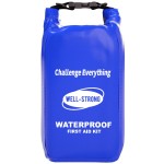 WELL-STRONG Waterproof First Aid Kit Roll Top Boat Emergency Kit with Waterproof Contents for Fishing Kayaking Boating Swimming Camping Rafting Beach Blue