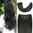 12 Clip in Hair Extensions Remy Human Hair for Women Beauty - Silky Straight Short Clip on Hair Pieces 50grams 4pieces Natural Black 1B Color