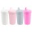 Re-Play Spill-Proof Sippy Cups for Toddlers - Kids Reusable 10 Oz Set of 4, Dishwasher & Microwave Safe, Made in USA, Modern Blush