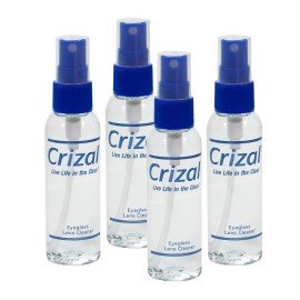 Crizal Eyeglass Cleaning Spray - Professional Lens Cleaner for All Types of Lenses, Especially Anti-Reflective - 1 Doctor Recommended | Streak-Free, Safe, and Effective