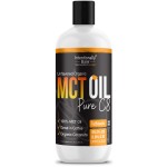 Intentionally Bare Pure C8 MCT Oil Organic - Brain Octane C8 MCT Oil for Clean Energy, Keto Paleo and Vegan Diet - Unflavored Brain Octane for Coffee, Shakes and Salads - Coconut MTC 16oz