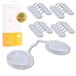 O2 Nose Filters with 3M Filtration - Nasal Screens for Allergies, Dust & Smoke - Drug-Free & Latex-Free Nose Filters - Invisible Allergy Protection (X-Small x 20)