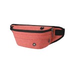 WATERFLY Fanny Pack for Men Women Water Resistant Large Hiking Waist Bag Pack for Running Walking Traveling (Red)