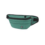 WATERFLY Fanny Pack for Men Women Water Resistant Large Hiking Waist Bag Pack Carrying All Phones for Running Walking Traveling (Dark Green), (ONJ05)