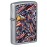 Zippo American Eagle Design Street Chrome Pocket Lighter