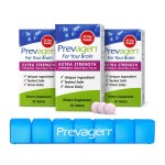 Prevagen Extra Strength Mixed Berry Chewables - 90 Tablets (3 Month Supply) | Formulated for Your Brain | 20mg of Apoaequorin Plus Vitamin D3 with 7-Day Pill Minder