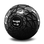 Yes4All Slam Balls, 10-40lb Medicine Ball Weight, Durable PVC Sand Filled Workout Dynamic Medicine Ball for Core Strengthen