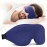 NEWVANGA Sleep Mask for Back and Side Sleeper, Block Out Light, Luxury Sleeping Eye Mask of 3D Night Blindfold, Zero Pressure Breathable Travel Eye Cover Blue