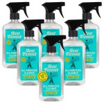 Aunt Fannie\'s All Purpose Household Cleaner, Multi-surface Spray, Powered by Vinegar for Kitchen, Bath, Windows and Countertops, Lemon Scent (Pack of 6)