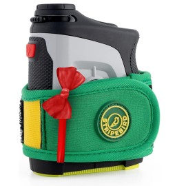 Stripebird 2.0 Slim Golf Magnetic Rangefinder Strap - Green, Form Fitting, No Buckle - Magnetic Range Finder