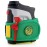 Stripebird 2.0 Slim Golf Magnetic Rangefinder Strap - Green, Form Fitting, No Buckle - Magnetic Range Finder