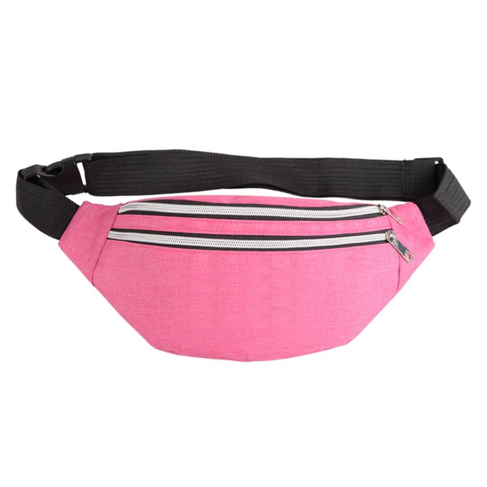 DAITET Fanny Pack Cute Pink,Running & Hiking Small Waist Bag Pack for Women and Carrying iPhone & Samsung Waterproof Resistant (Light Pink)